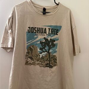 Joshua Tree National Park Graphic T-Shirt - Tan
